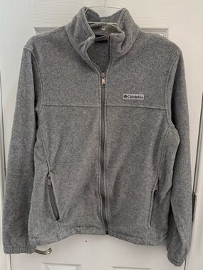 Columbia Gray Fleece Jacket
